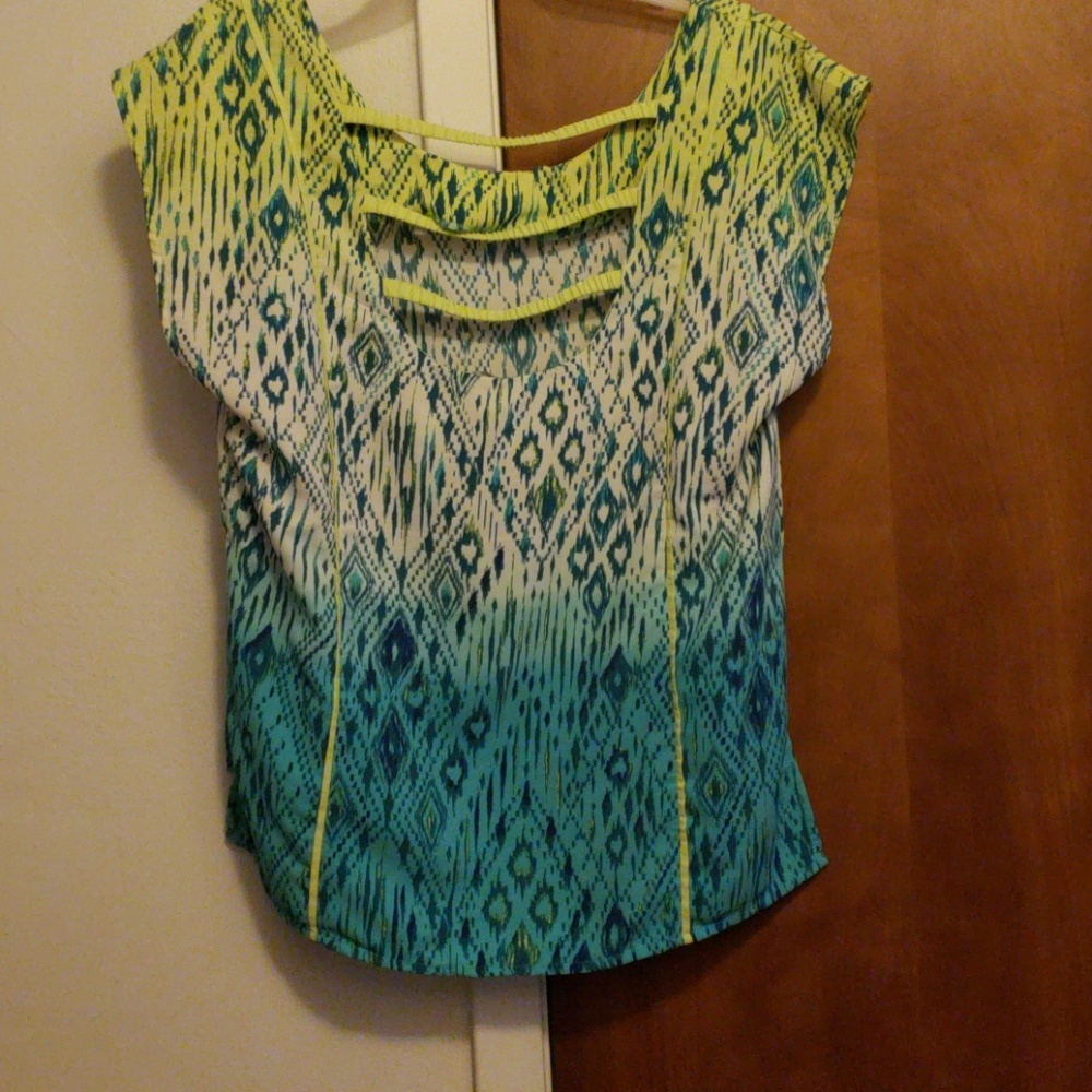 A.E colorful blouse